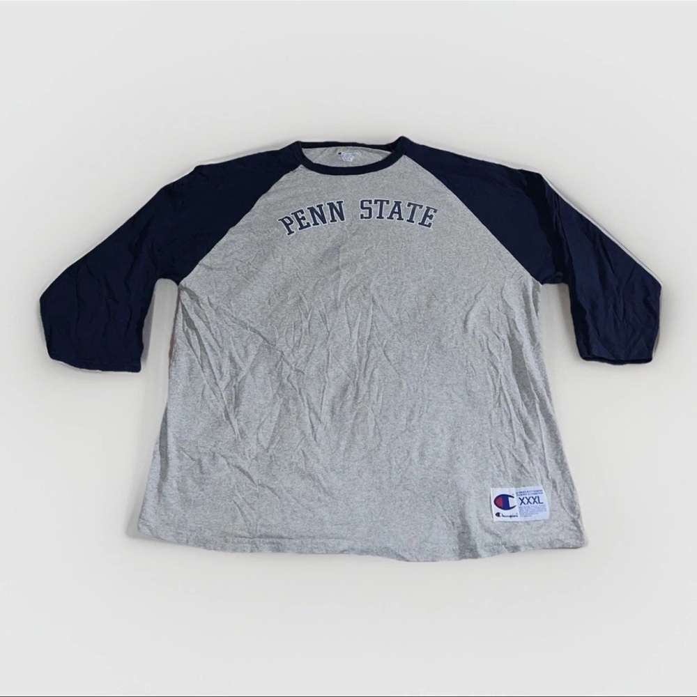 Men’s XXXL Penn State Nittany Lions Navy Long Sleeve T-Shirt NCAA PSU Football